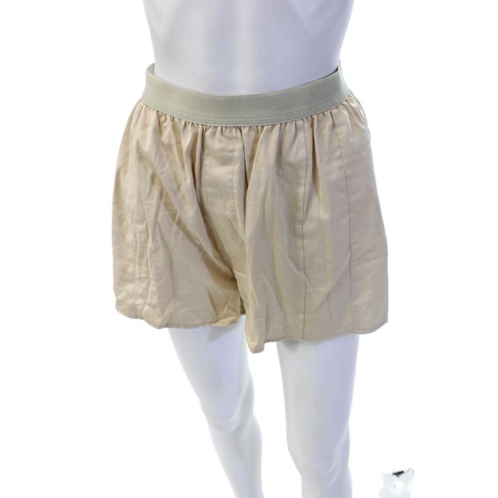 Riley Mens Beige Boxer Shorts Polyester Blend Underwear Size S